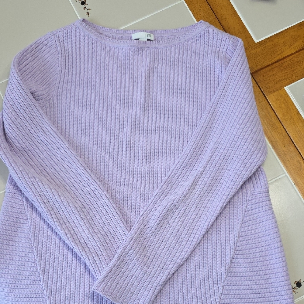 J. Jill Light Purple Knit Top Womens Size Small
